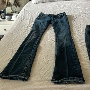Miss Me boot cut jeans. Size 25